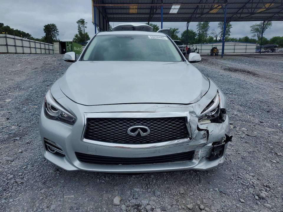 2017 Infiniti Q50 VIN JN1CV7AR7HM682824 COPART salvage auction — FRONT END, Ga - Cert Of Title-Salvage, sold $1,300 on 2026-07-16 (photo 5)