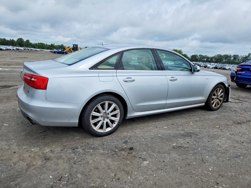 2015 Audi A6 VIN WAUHGAFC5FN004690 COPART salvage auction — FRONT END, Va - Cert Of Title - Salvage, sold $5,300 on 2026-07-29 (photo 3)