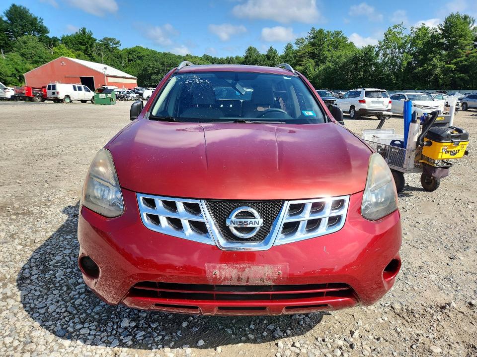 2014 Nissan Rogue VIN JN8AS5MV8EW718969 COPART salvage auction — REAR END, Nh - Cert Of Title-Rebuilt Vehicle, sold $400 on 2026-07-20 (photo 5)