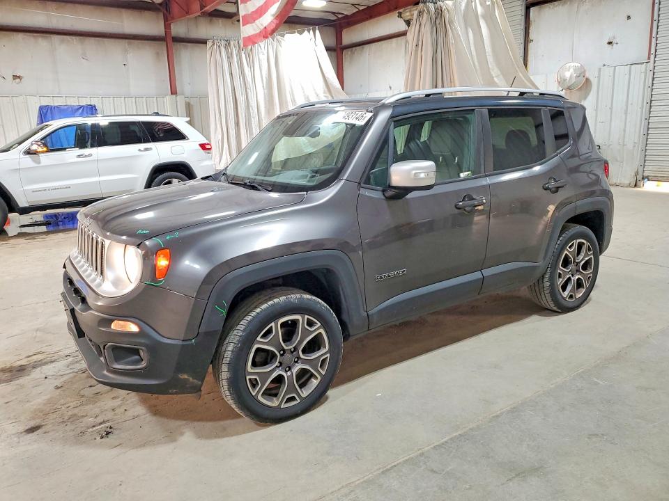 2016 Jeep Renegade VIN ZACCJBDT0GPC98502 COPART salvage auction — FRONT END, Ny - Mv-907A Salvage Certificate, sold $650 on 2026-07-22 (photo 1)