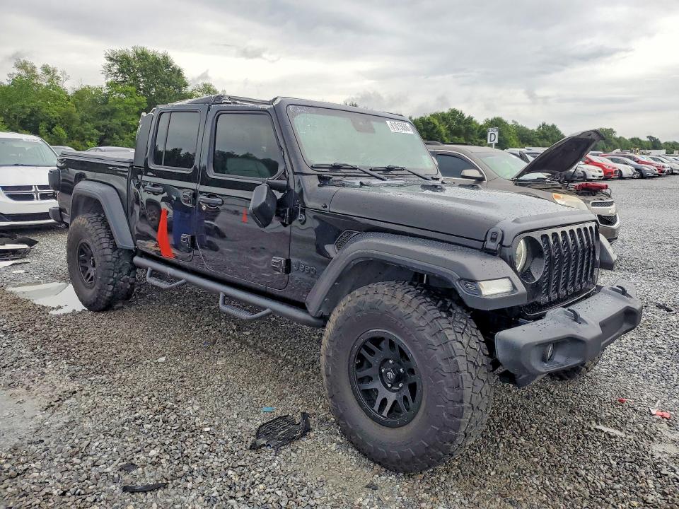 2020 Jeep Gladiator VIN 1C6HJTAG2LL141773 COPART salvage auction — SIDE, La - Cert Of Title-Salvage, sold $11,900 on 2026-08-31 (photo 4)