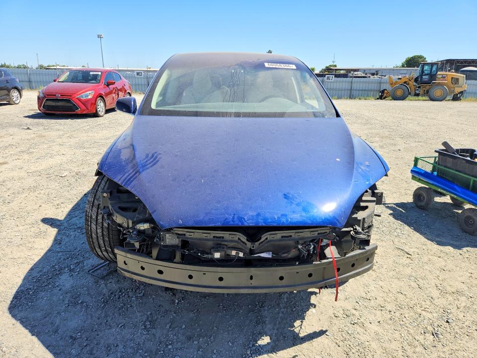 2017 Tesla Model x VIN 5YJXCBE25HF068805 COPART salvage auction — FRONT END, Ca - Salvage Certificate, sold $550 on 2026-07-21 (photo 5)
