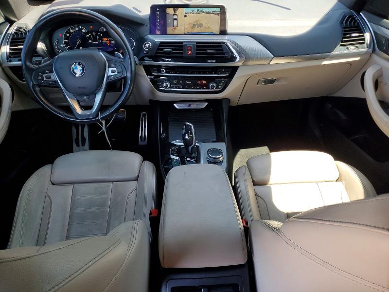 2018 BMW X3 VIN 5UXTS3C58J0Y95611 COPART salvage auction — FRONT END, Ca - Salvage Certificate, sold $9,200 on 2026-09-03 (photo 8)