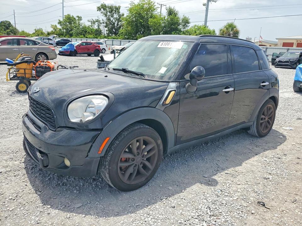 2013 Mini Cooper VIN WMWZC3C55DWP22605 COPART salvage auction — FRONT END, Fl - Cert Of Title Slvg Rebuildable, sold $1,200 on 2026-07-24 (photo 1)