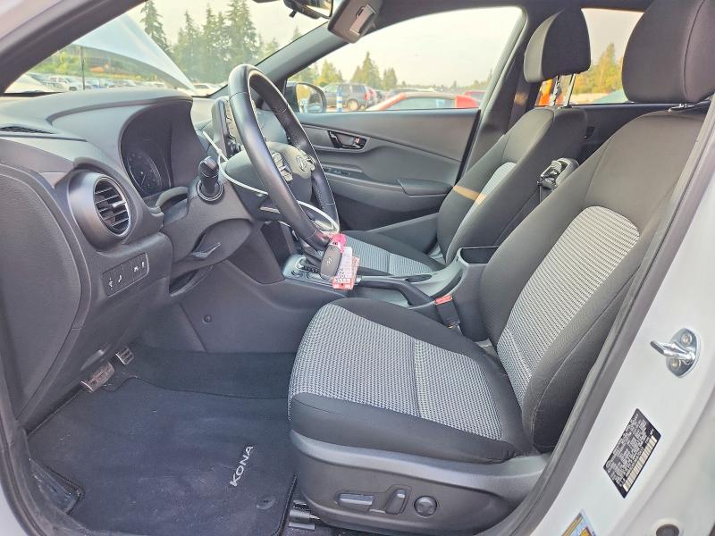 2021 Hyundai Kona VIN KM8K6CA51MU670413 COPART salvage auction — FRONT END, WA - BILL OF SALE, sold $4,750 on 2026-07-31 (photo 7)
