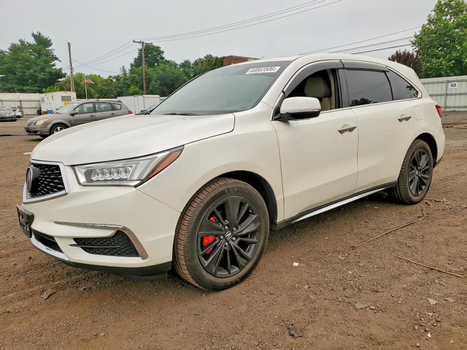 2019 Acura Mdx VIN 5J8YD4H35KL024939 COPART salvage auction — SIDE, Ct - Cert Of Title-Salvage, sold $8,100 on 2026-08-25 (photo 1)