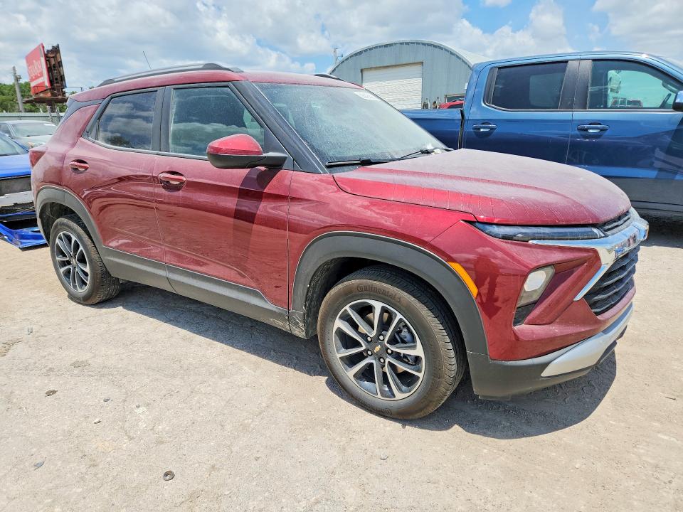 2024 Chevrolet Trailblazer VIN KL79MPSL7RB169829 COPART salvage auction — HAIL, Ks - Cert Of Title-Salvage, sold $200 on 2026-07-29 (photo 4)