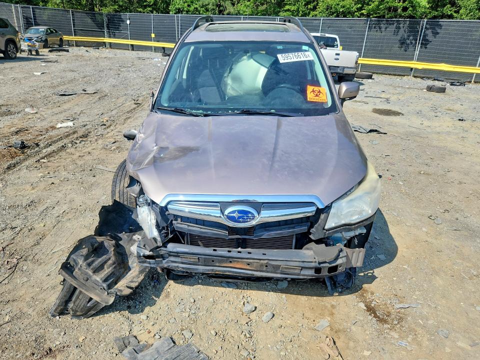 2014 Subaru Forester VIN JF2SJAGCXEH440829 COPART salvage auction — FRONT END, Md - Cert Of Salvage > 75% Damage, sold $475 on 2026-07-28 (photo 5)