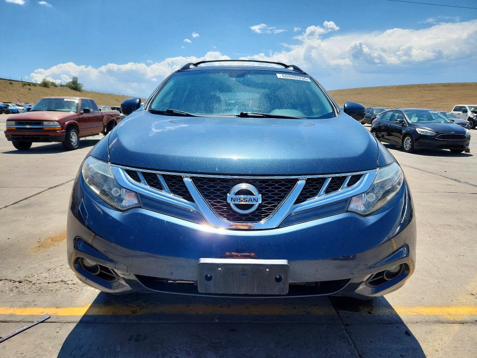 2014 Nissan Murano VIN JN8AZ1MW6EW503605 COPART salvage auction — VANDALISM, Co - Public - Salvage Title, sold $275 on 2026-07-29 (photo 5)