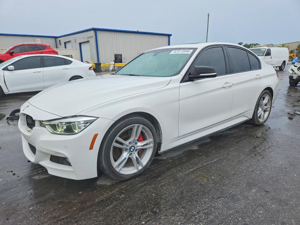 2016 BMW 3er VIN WBA8E9G57GNT45854 COPART salvage auction — FRONT END, Fl - Cert Of Title Slvg Rebuildable, sold $3,100 on 2026-08-11 (photo 1)