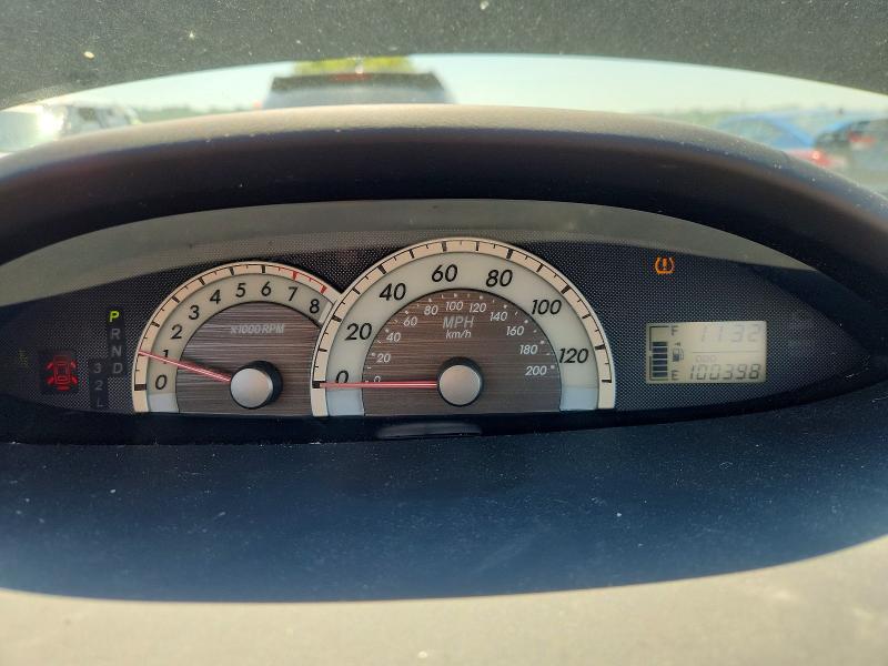 2008 Toyota Yaris VIN JTDBT923584040879 COPART salvage auction — FRONT END, Mo - Certificate Of Title, sold $675 on 2026-07-22 (photo 9)
