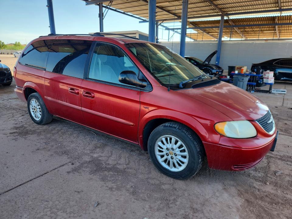 2002 Chrysler VIN 2C4GP74L62R711248 COPART salvage auction — REAR END, AZ - CERT OF TITLE - SALVAGE, sold $450 on 2026-07-23 (photo 4)