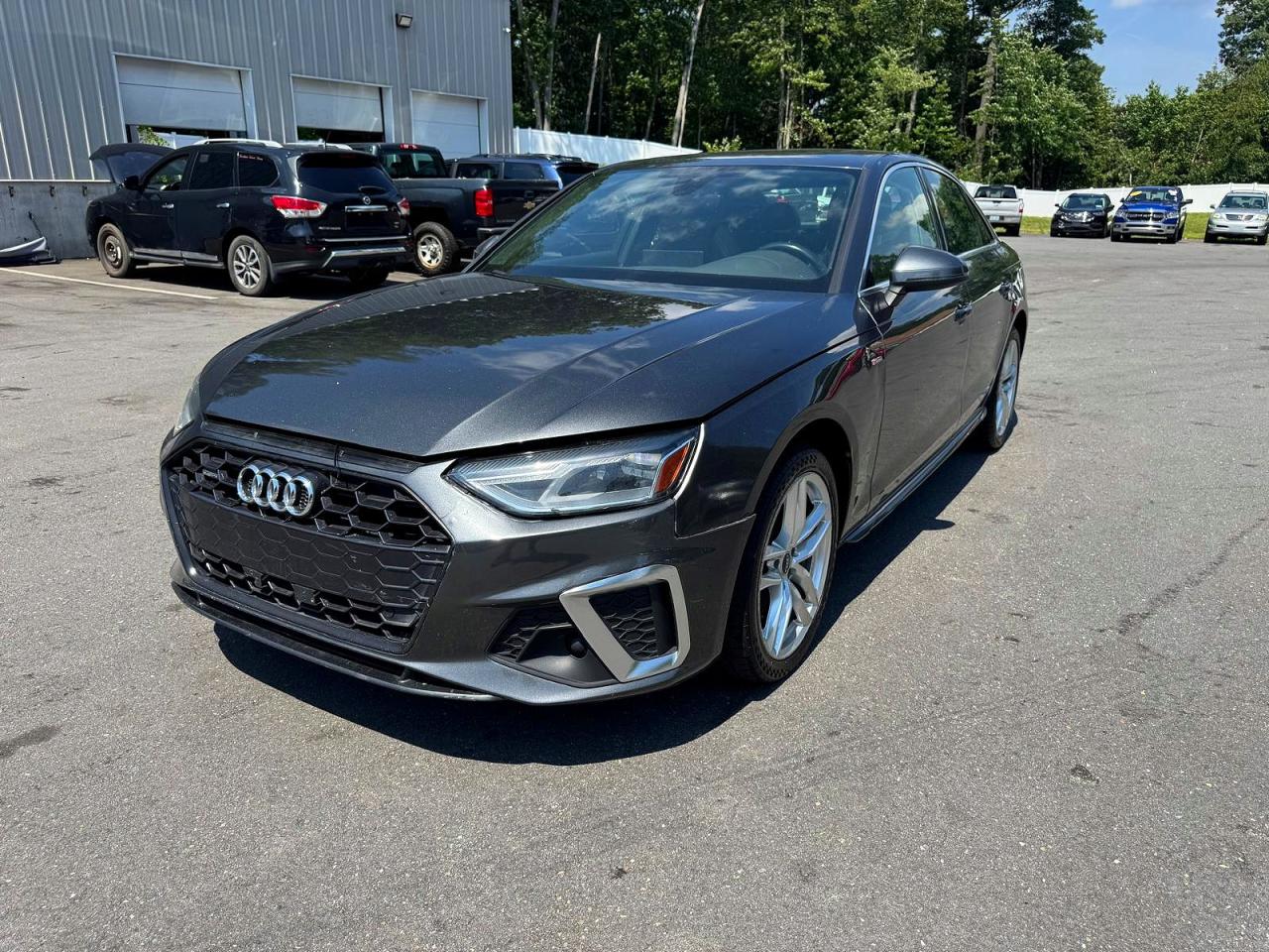 2021 Audi A4 VIN WAUDAAF49MA061648 — COPART salvage auction photo