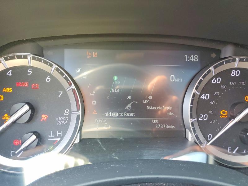 2022 Toyota Highlander VIN 5TDFZRAH7NS122528 COPART salvage auction — FRONT END, NY - MV-907A SALVAGE CERTIFICATE, sold $24,400 on 2026-07-13 (photo 9)