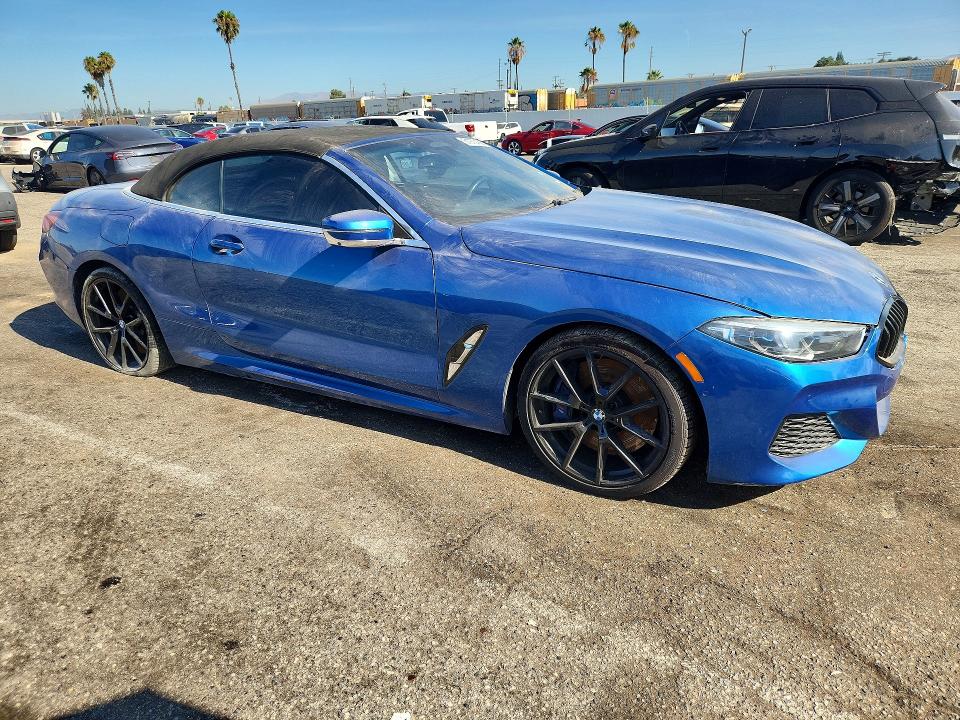 2019 BMW M8 VIN WBAFY4C57KBX39274 COPART salvage auction — UNDERCARRIAGE, Tx - Dis/Dlr/Exp Only Clean Title (P), sold $18,800 on 2026-07-31 (photo 4)