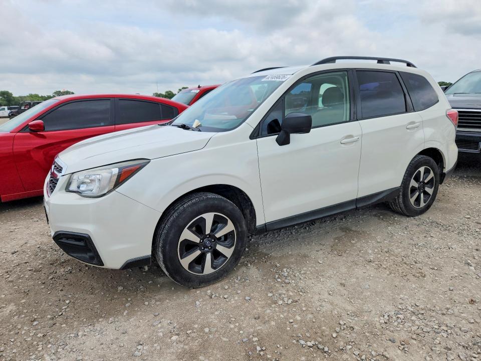 2018 Subaru Forester VIN JF2SJABCXJH546649 COPART salvage auction — HAIL, Salvage Title, sold $7,100 on 2026-08-24 (photo 1)