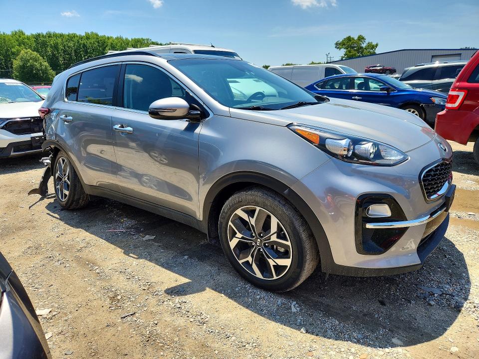 2022 Kia Sportage VIN KNDPN3AC4N7009275 COPART salvage auction — REAR END, Va - Cert Of Title - Salvage, sold $1,850 on 2026-07-21 (photo 4)