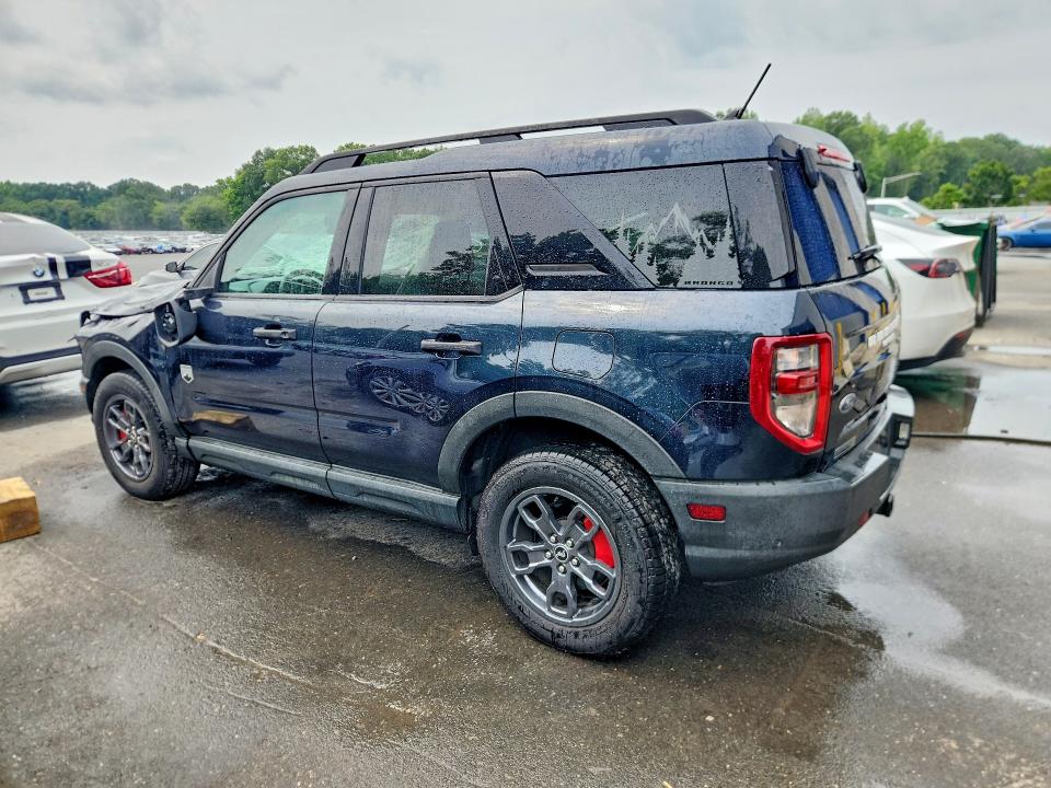 2021 Ford Bronco sport VIN 3FMCR9B69MRA27420 COPART salvage auction — SIDE, Nj - Cert Of Title-Salvage, sold $6,000 on 2026-08-25 (photo 2)
