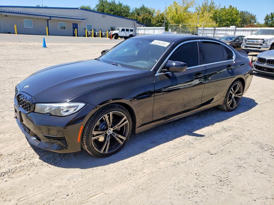 2020 BMW 3er VIN 3MW5R1J0XL8B42525 — COPART salvage auction photo