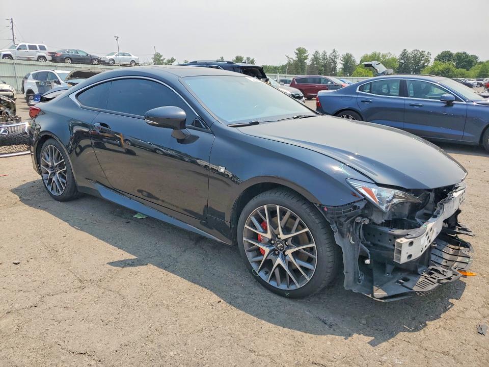 2015 Lexus Rc VIN JTHSE5BC7F5004880 COPART salvage auction — FRONT END, PA - CERTIFICATE OF SALVAGE, sold $175 on 2026-07-31 (photo 4)