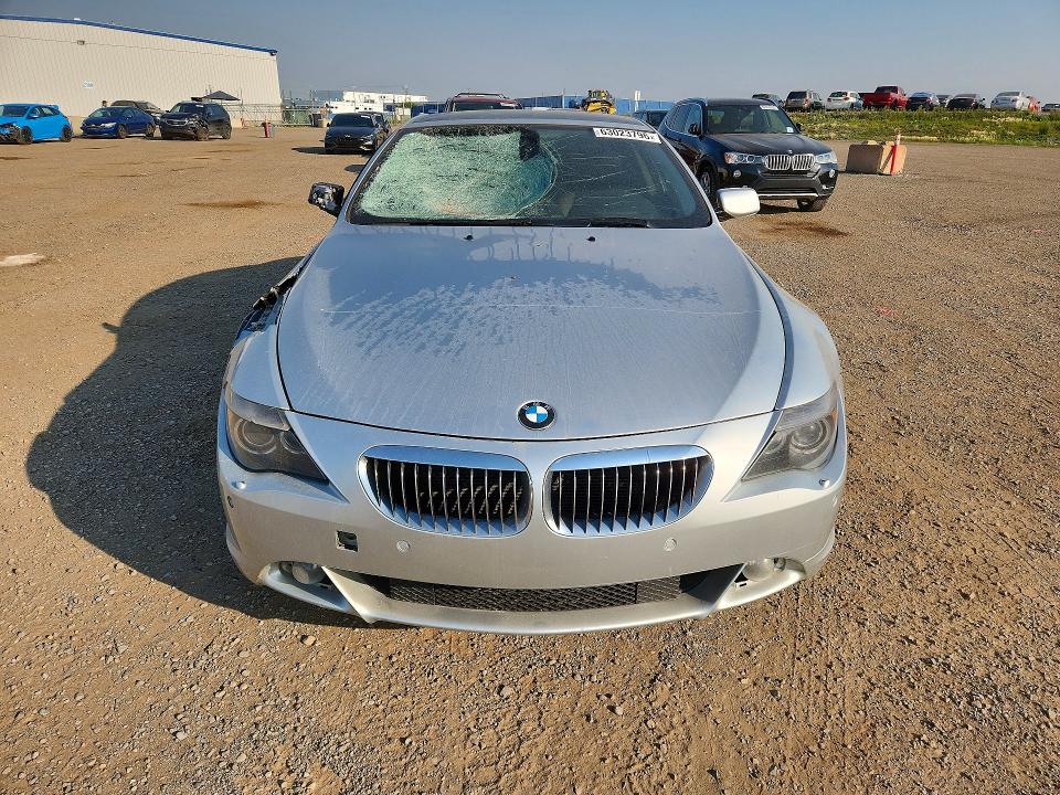 2007 BMW 6 series VIN WBAEH135X7CR52232 COPART salvage auction — SIDE, Ab - Bos - Active, sold $3,000 on 2026-08-04 (photo 5)