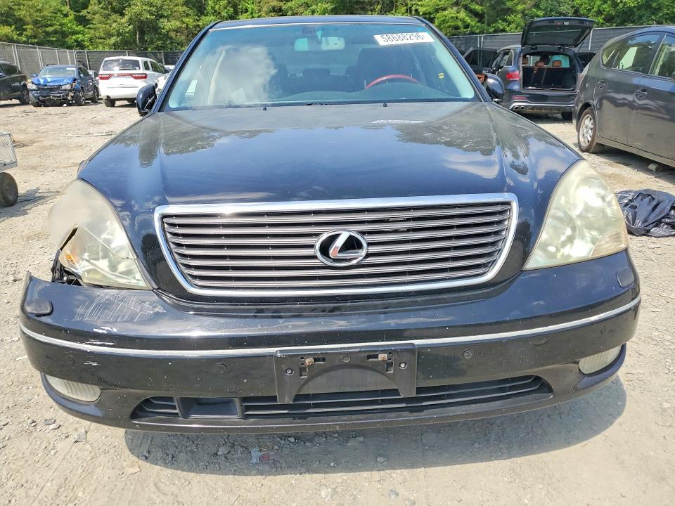 2002 Lexus Ls VIN JTHBN30F020057008 COPART salvage auction — FRONT END, Md - Cert Of Salvage > 75% Damage, sold $775 on 2026-07-17 (photo 5)