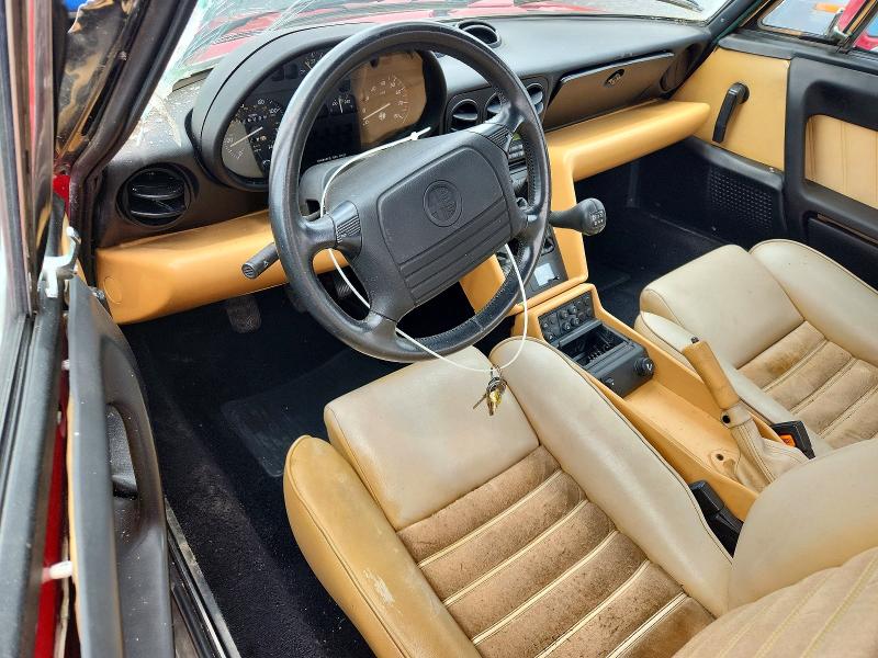 1991 Alfa romeo VIN ZARBB32G1M6005201 COPART salvage auction — FRONT END, Pa - Certificate Of Salvage, sold $1,900 on 2026-07-20 (photo 8)