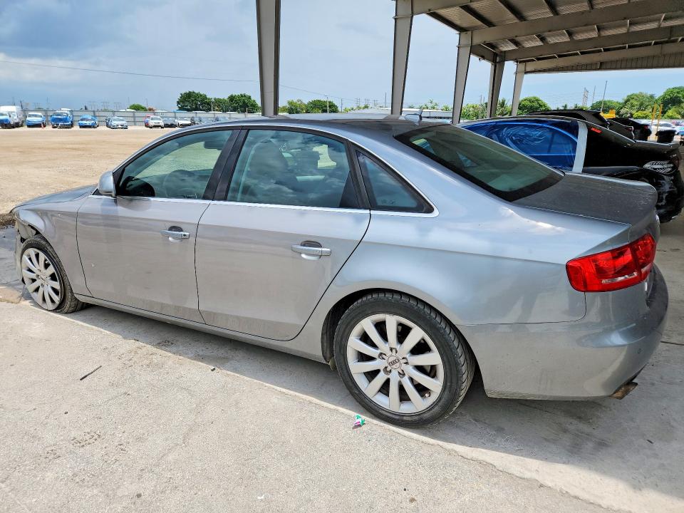 2009 Audi A4 VIN WAULK98K89N034475 COPART salvage auction — FRONT END, Fl - Cert Of Title Slvg Rebuildable, sold $275 on 2026-07-29 (photo 2)