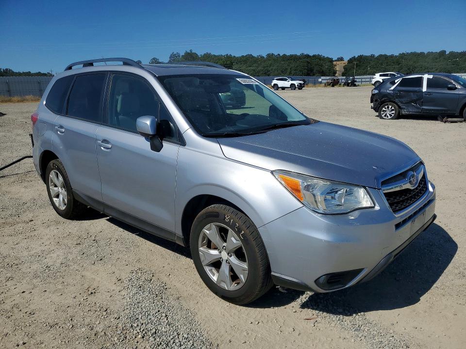 2015 Subaru Forester VIN JF2SJAFC5FH514516 COPART salvage auction — FRONT END, Ca - Salvage Certificate, sold $3,150 on 2026-07-31 (photo 4)