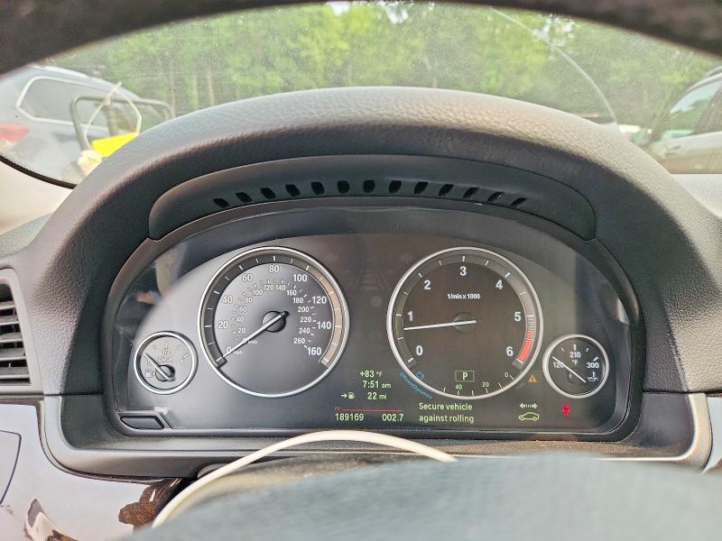 2014 BMW 5 series VIN WBAXA5C54ED689389 COPART salvage auction — MINOR DENT/SCRATCHES, CA - CERTIFICATE OF TITLE (P), sold $4,850 on 2026-07-30 (photo 9)