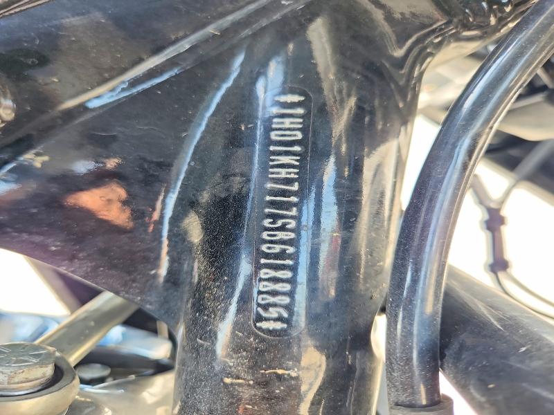 2025 Harley-davidson Fl VIN 1HD1KH717SB618885 COPART salvage auction — SIDE, Tx - Salvage Vehicle Title, sold $12,000 on 2026-09-03 (photo 9)