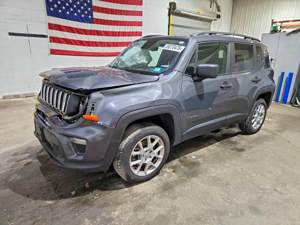 2021 Jeep Renegade VIN ZACNJDAB2MPM94885 COPART salvage auction — FRONT END, Nh - Cert Of Title-Salvage, sold $1,400 on 2026-08-11 (photo 1)