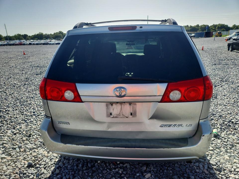 2009 Toyota Sienna VIN 5TDZK23C99S288999 COPART salvage auction — MECHANICAL, Fl - Certificate Of Title, sold $400 on 2026-07-31 (photo 6)