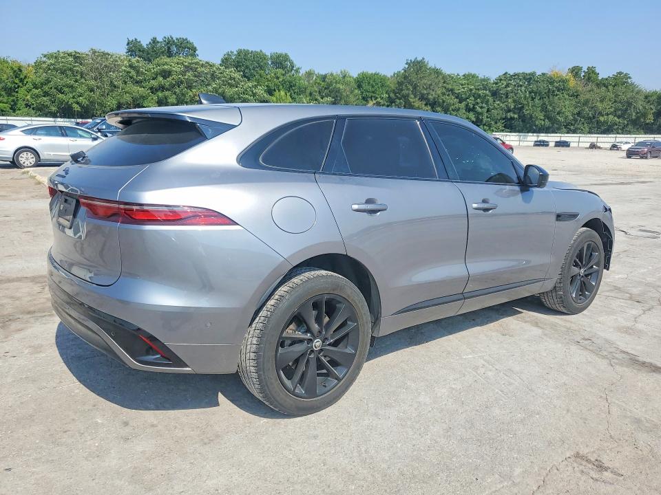 2024 Jaguar F-pace VIN SADCT2EX4RA735341 COPART salvage auction — FRONT END, Ok - Cert Of Title-Salvage, sold $12,000 on 2026-09-10 (photo 3)