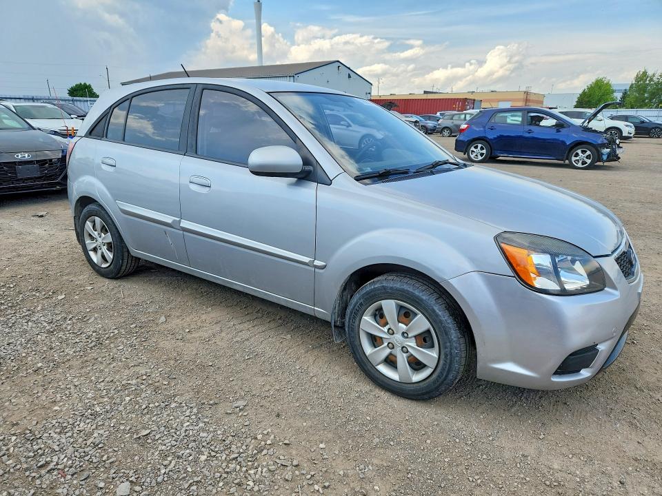 2011 Kia Rio VIN KNADH5B34B6839452 COPART salvage auction — REAR END, ON - PERMIT SALVAGE, sold $250 on 2026-07-16 (photo 4)