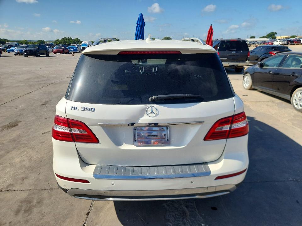 2014 Mercedes-benz M-klasse VIN 4JGDA5JB4EA411782 COPART salvage auction — REAR END, Tx - Salvage Vehicle Title, sold $4,300 on 2026-08-03 (photo 6)