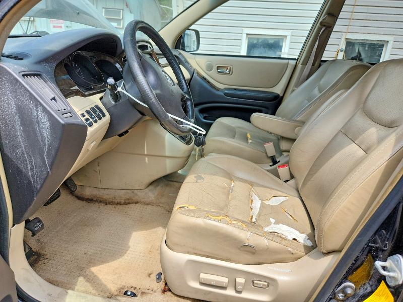 2001 Toyota Highlander VIN JTEHF21A910026260 COPART salvage auction — MINOR DENT/SCRATCHES, PA - CERT OF TITLE, sold $700 on 2026-07-13 (photo 7)
