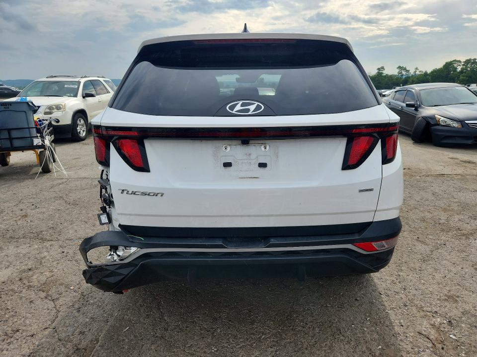 2024 Hyundai Tucson VIN 5NMJBCDE1RH393591 COPART salvage auction — REAR END, PA - CERTIFICATE OF SALVAGE, sold $9,700 on 2026-07-31 (photo 6)