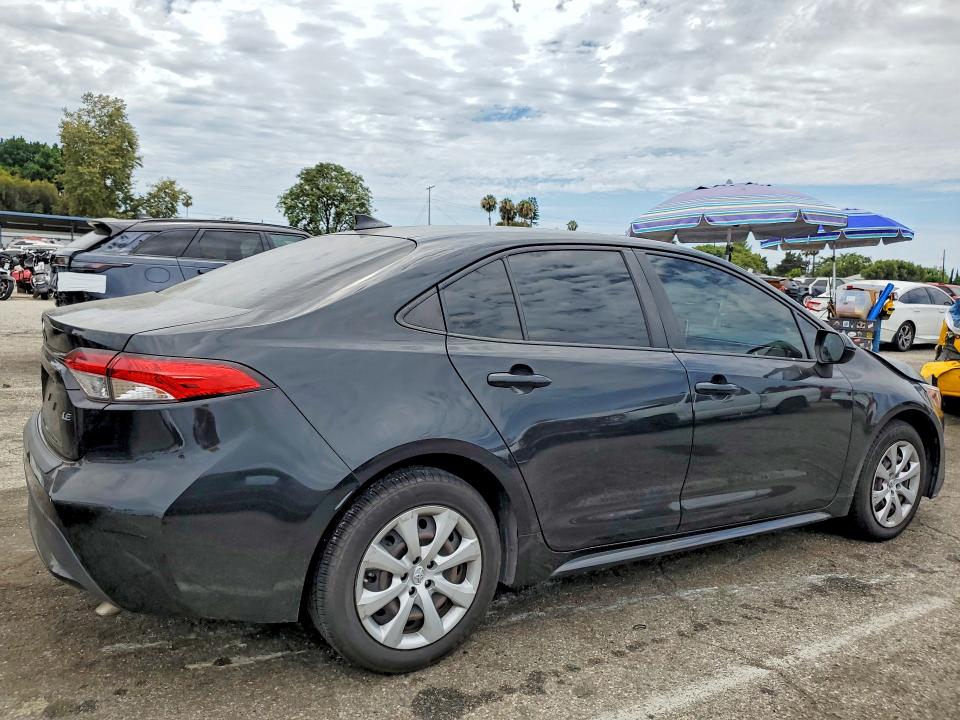 2020 Toyota Corolla VIN JTDEPRAE0LJ001101 COPART salvage auction — FRONT END, CA - SALVAGE CERTIFICATE, sold $250 on 2026-07-21 (photo 3)
