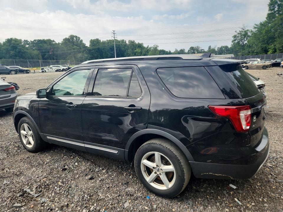 2017 Ford Explorer VIN 1FM5K8D87HGA52738 COPART salvage auction — MECHANICAL, Va - Certificate Of Title, sold $1,650 on 2026-07-31 (photo 2)