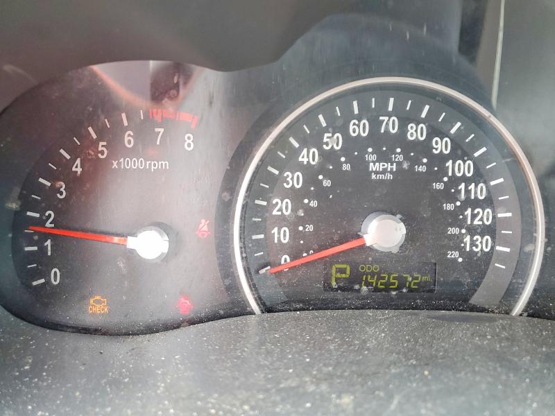 2012 Kia SEDONA VIN KNDMG4C72C6476202 COPART salvage auction — REAR END, Salvage Title, sold $750 on 2026-07-28 (photo 9)