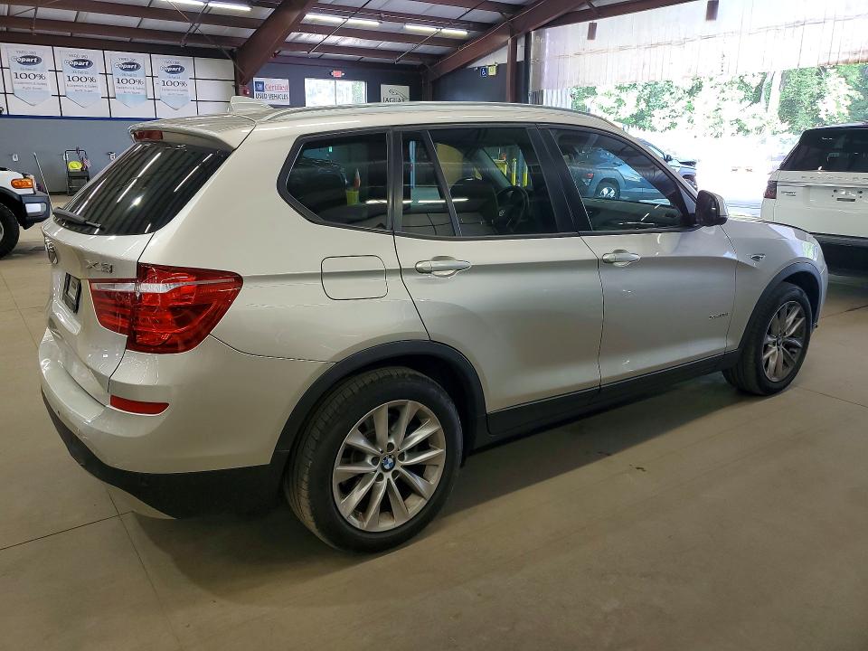 2015 BMW X3 VIN 5UXWX9C53F0D61914 COPART salvage auction — FRONT END, MA - CERT OF TITLE-SALVAGE, sold $2,000 on 2026-07-30 (photo 3)