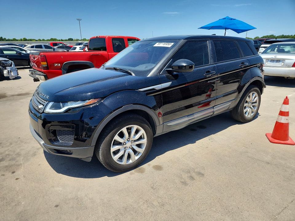 2018 Land rover Range rover evoque VIN SALVP2RXXJH278204 COPART salvage auction — SIDE, Tx - Certificate Of Title (P), sold $4,700 on 2026-07-21 (photo 1)