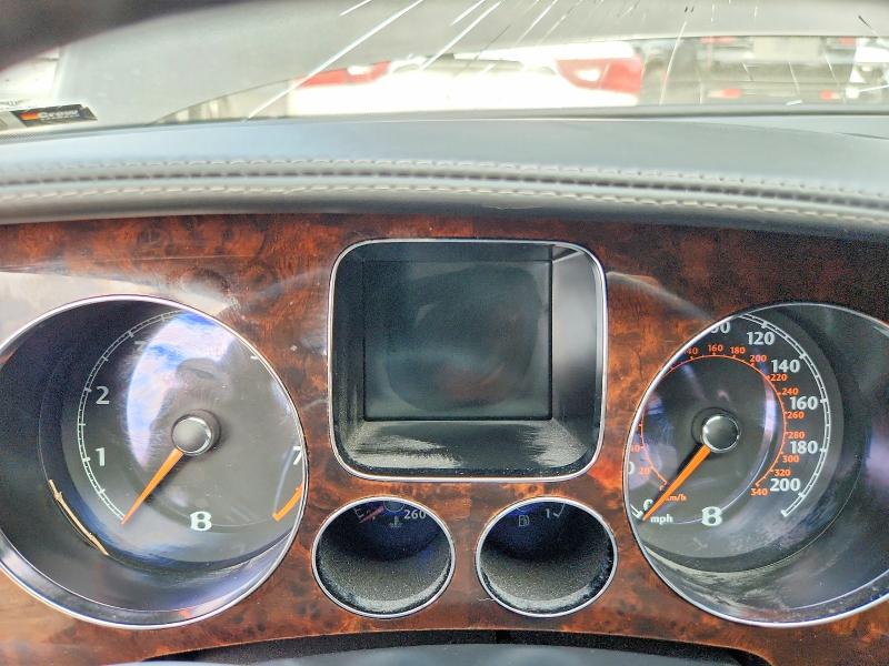 2007 Bentley Continental VIN SCBCR73W07C045561 COPART salvage auction — FRONT END, IN - CERTIFICATE OF TITLE, sold $1,300 on 2026-07-21 (photo 9)