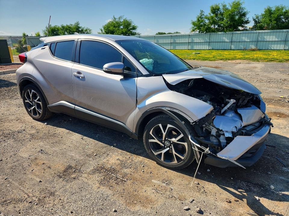 2018 Toyota C-hr VIN NMTKHMBX1JR055055 COPART salvage auction — FRONT END, Salvage Title, sold $175 on 2026-07-28 (photo 4)