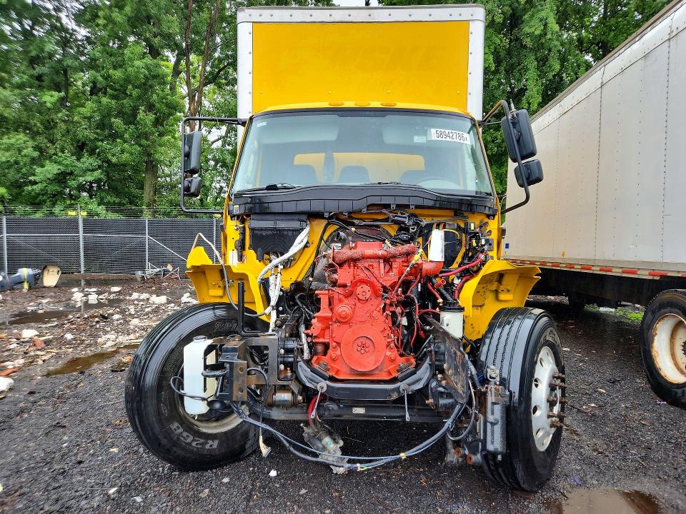 2018 International 4000 series VIN 1HTMMMML8JH713431 COPART salvage auction — MECHANICAL, TX - CERTIFICATE OF TITLE, sold $1,600 on 2026-07-10 (photo 5)