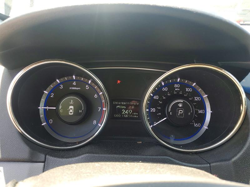 2011 Hyundai Sonata VIN 5NPEC4AC4BH156819 COPART salvage auction — FRONT END, NC - SALVAGE CERTIFICATE OF TITLE (P), sold $900 on 2026-07-21 (photo 9)