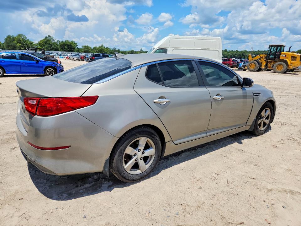 2014 Kia VIN KNAGM4A71E5494348 COPART salvage auction — FRONT END, Fl - Cert Of Title-Rebuilt, sold $575 on 2026-07-24 (photo 3)