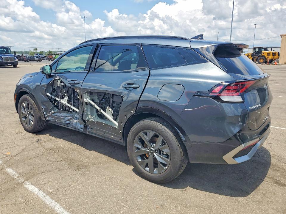 2025 Kia Sportage VIN KNDPXCDG6S7249075 COPART salvage auction — SIDE, Oh - Cert Of Title-Salvage, sold $100 on 2026-07-29 (photo 2)