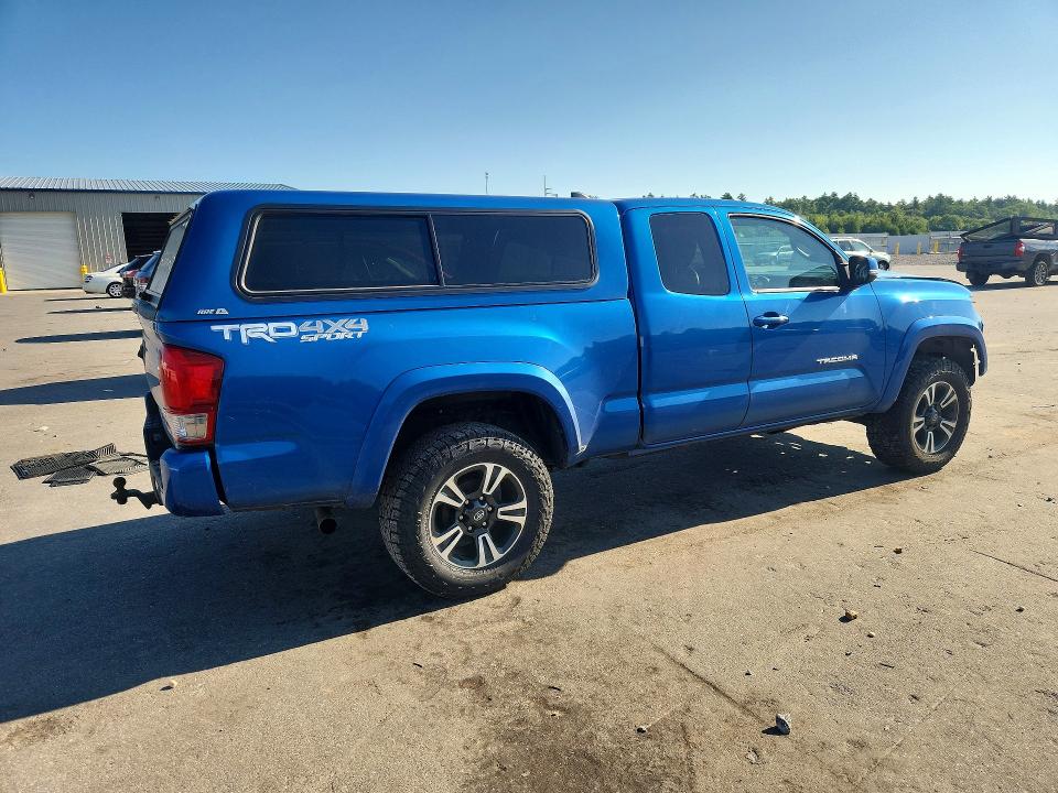 2017 Toyota Tacoma VIN 5TFSZ5AN9HX116337 COPART salvage auction — FRONT END, Me - Cert Of Title-Salvage Collisio, sold $100 on 2026-07-29 (photo 3)